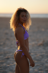 Lavender PantyTop Set (המבריק שקוף)