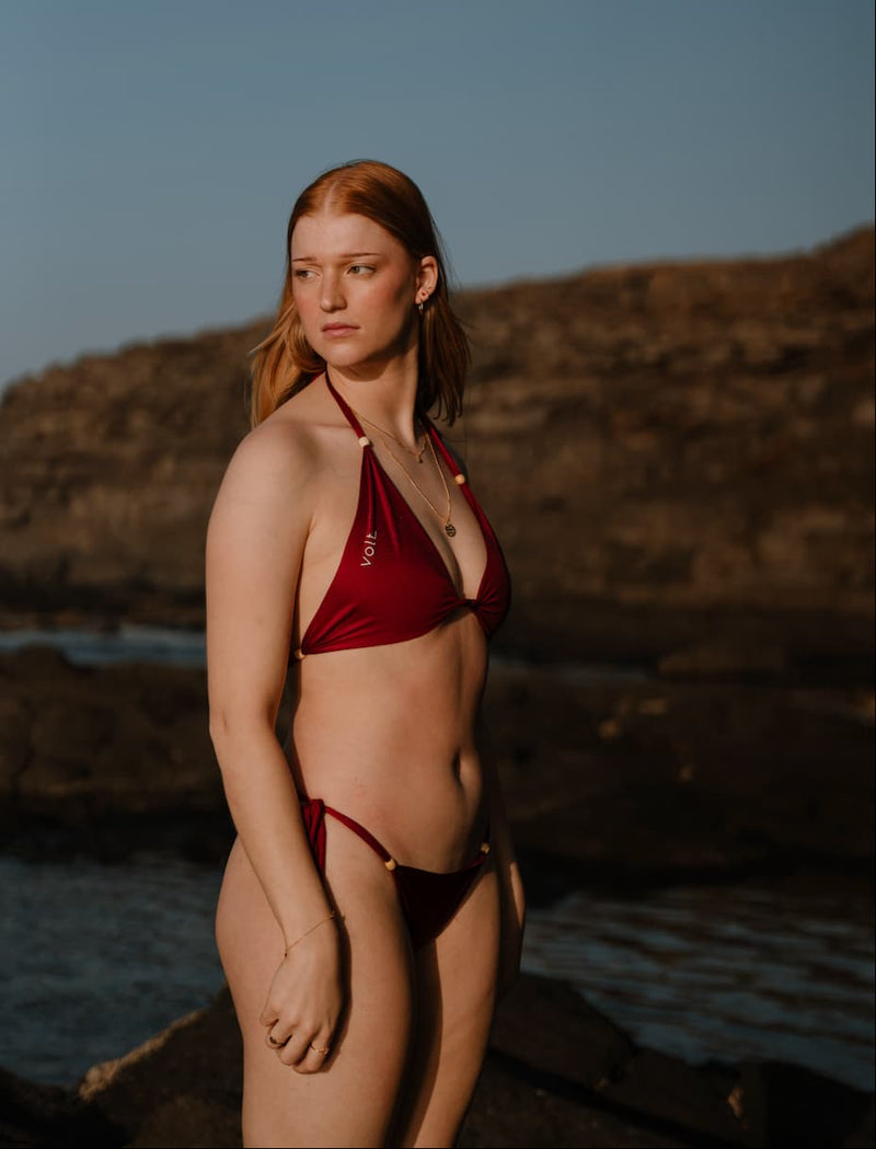 Single red wine pantytops | VOLT